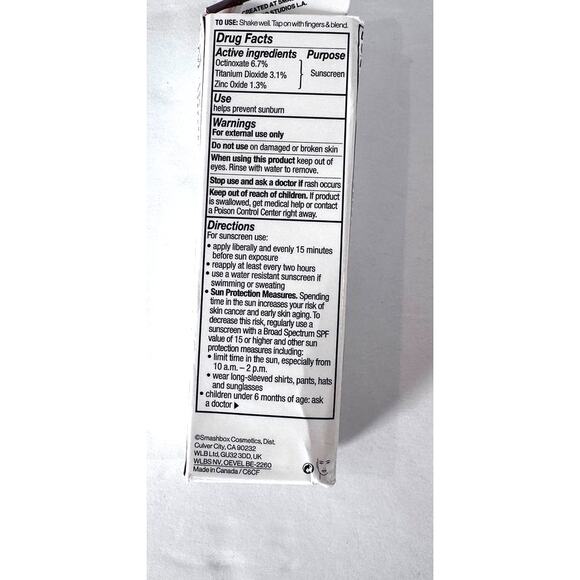 Smashbox HALO Tinted Moisturizer SPF 25 - Deep Shade - 0.41 oz New in Box - Picture 6 of 9